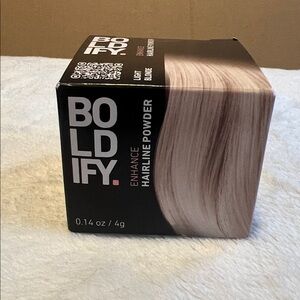 BOLDIFY Enhance Hairline Powder Medium Blonde .14oz NEW IN BOX exp 08/17/2027